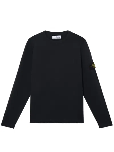 Stone Island 5100052 Crew Neck In Black