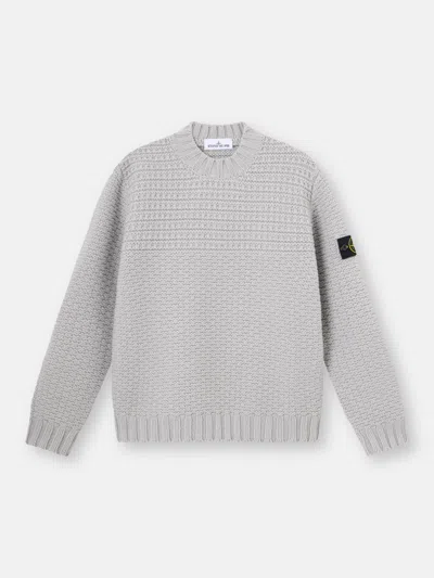Stone Island 5100054 Pure Wool In Gray