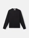 Stone Island 5100007 Cotton Chenille In Black
