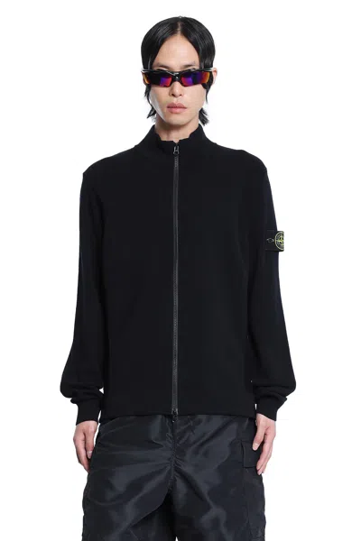 STONE ISLAND 5100062 STRETCH WOOL CARDIGAN