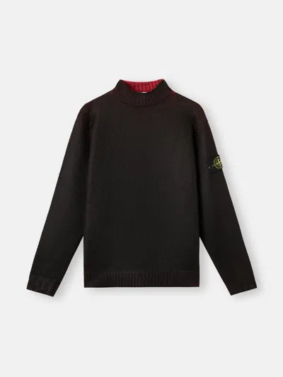 Stone Island 5100066 Polyester With Sublimatic Print In Black
