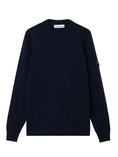 Stone Island 5100071 Sweater In Blue