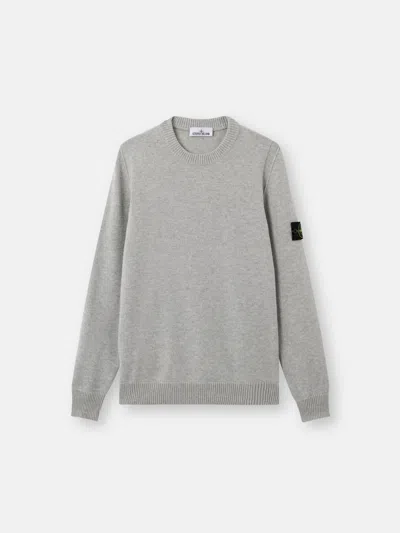 Stone Island 5100072 Lambswool In Gray