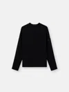 Stone Island Stretch Cotton Fleece In Black