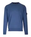 Stone Island 5100052 Organic Cotton With Nylon In Blue