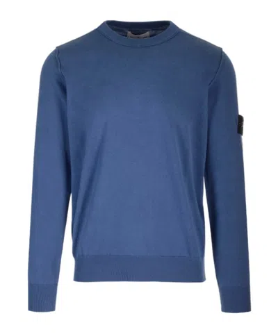 STONE ISLAND STONE ISLAND COMPASS PATCH CREWNECK JUMPER
