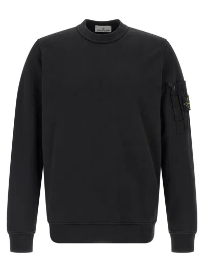 STONE ISLAND 6100019 SWEATSHIRT BLACK