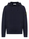 Stone Island Brushed Organic Cotton Fleece Hoodie Clothing