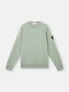 Stone Island Cotton Blend Sweatshirt With Subtle Branding