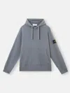 Stone Island Cotton Pullover With Hood And Pocket