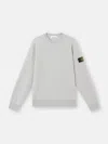 Stone Island 6100060 Organic Cotton Fleece In Gray