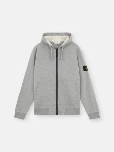 Stone Island 6100061 Organic Cotton Fleece In Gray