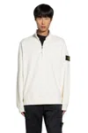 Stone Island 6100068 Half-zip Sweatshirt In Neutral