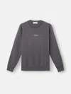 Stone Island Institutional Five Logo Sweatshirt In Gray