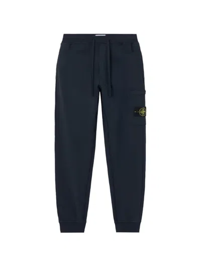 Stone Island 6200010 Organic Cotton Fleece Joggers In Multi