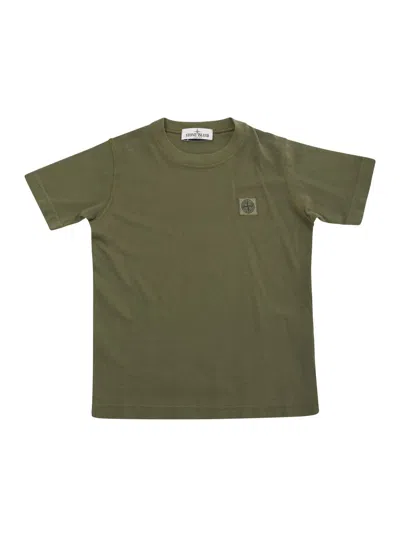 Stone Island Kids' 801620750v0058 In Green