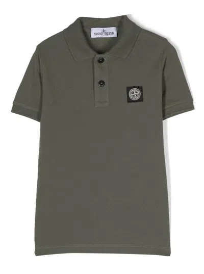 Stone Island Kids' 801621448v0058 In Green