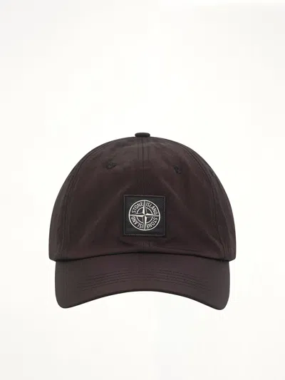 Stone Island 9100001 Baseball Cap In Brown