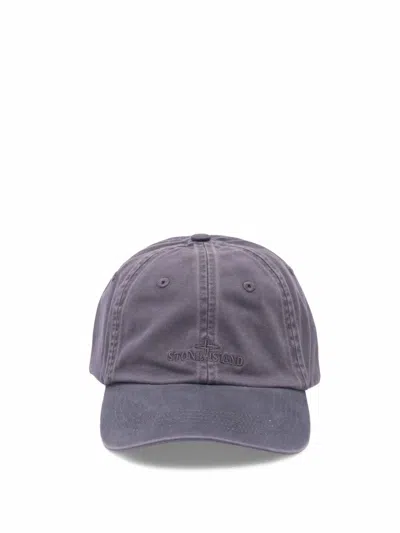 Stone Island 9100002 Cap In Gray