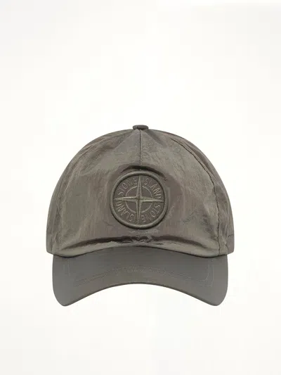 Stone Island 9100011 Baseball Cap In Green