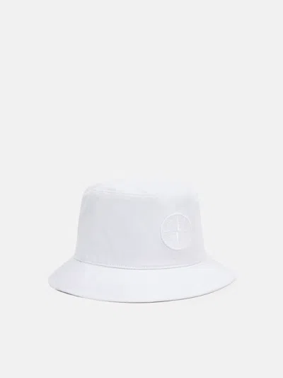 Stone Island 9100981 Cotton Reps In White