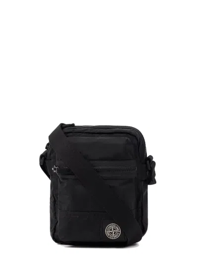 Stone Island 9200015 Crossbody Bag In Black