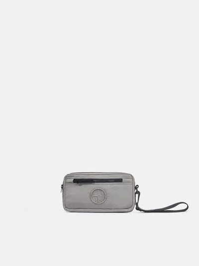 Stone Island 9200917 Nylon Metal In Econyl In Pearl Grey