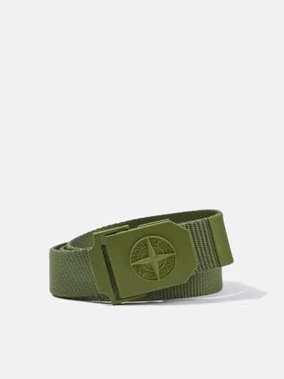 Stone Island 9300940 Nylon Tape In Musk Green