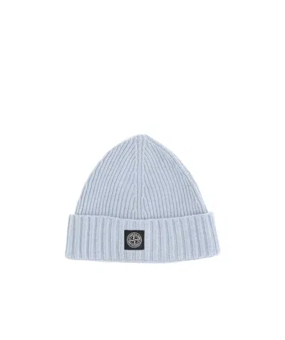 Stone Island A Flanged Hat In White