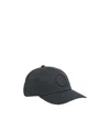 Stone Island Adjustable Baseball Cap In Black