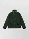 Stone Island Coach Jacket With Anti-drop And Snap Pockets In Green