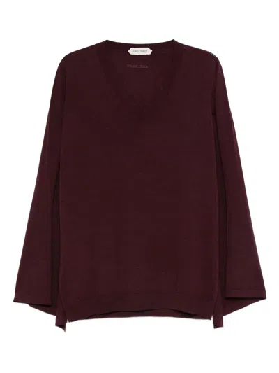 Stone Island Alberta Ferreti Sweater In Brown