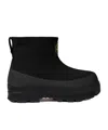 Stone Island Ankle Boot With Vibram Sole For Shock Absorption In Black