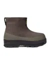 Stone Island Ankle Boot With Vibram Sole For Shock Absorption In Green