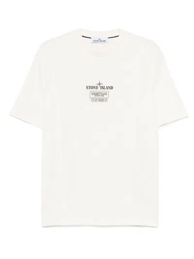 STONE ISLAND STONE ISLAND ARCHIVE LOGO COTTON T-SHIRT