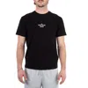 Stone Island Regular Fit Graphic T-shirt With Archivio Print In Black