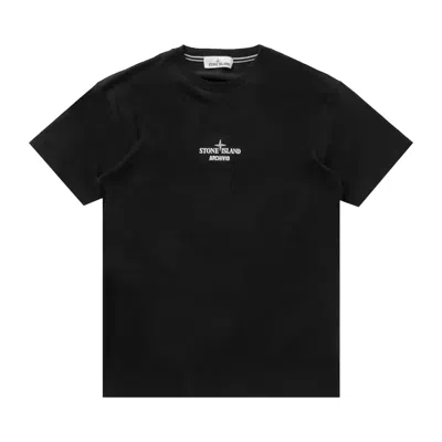 Pre-owned Stone Island Archivio Project T-shirt 'black' | Men's Size M