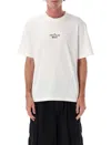 Stone Island Logo Crew Neck Cotton T-shirt With Short Sleeves In White