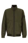 Stone Island Army Green Nylon Jacket