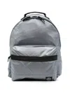 Stone Island Ash Grey Polyamide Backpack In Grey