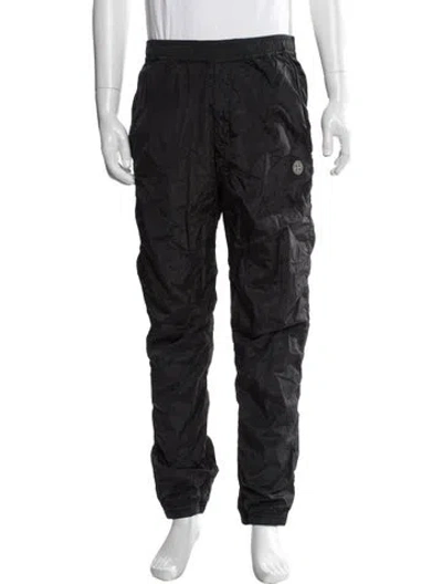 Pre-owned Stone Island Athletic Pants In Black