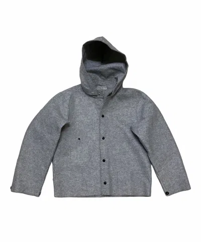 Pre-owned Stone Island Aw14 Inner Jacket With Hoodies In Grey