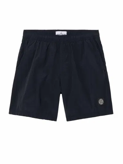 Stone Island B100003 Shorts In Black
