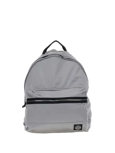 STONE ISLAND STONE ISLAND BACKPACK WITH LOGO APPLICATION