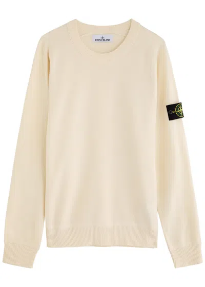 STONE ISLAND STONE ISLAND BADGE COTTON JUMPER