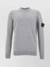 Stone Island Lightweight Wool Crew Neck Sweater With Raglan Sleeves Clothing