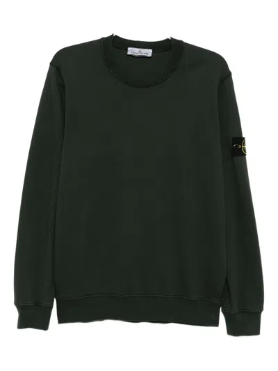 STONE ISLAND BADGE CREW SWEATSHIRT