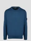 STONE ISLAND BADGE LOGO SWEATER