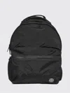 Stone Island Backpack Adjustable Straps Front Zip Pocket Top Handle In Black