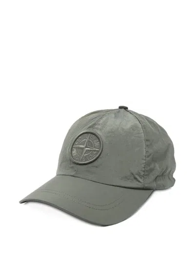 Stone Island Baseball Cap Accessories In Gray